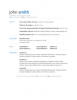 apache openoffice resume template